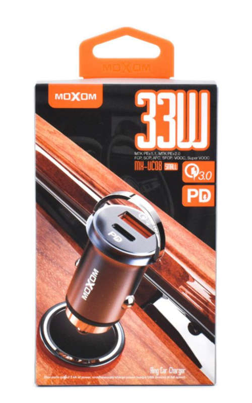 Moxom 33W Ring Car Charger Premium Quality