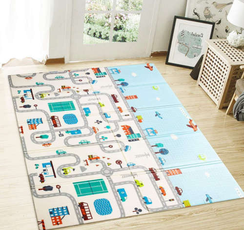 Large Foldable Baby Play Mat Crawling Mat