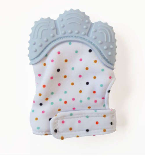 Baby Teething Glove Blue