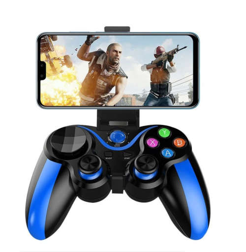 Wireless Bluetooth Gamepad Controller Joystick For Android - PS3 - RED