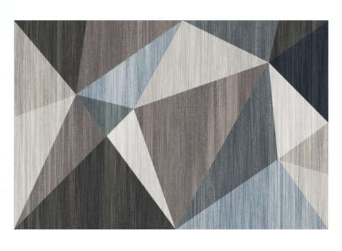 200cm x 150cm - Modern 3D Geometric Design