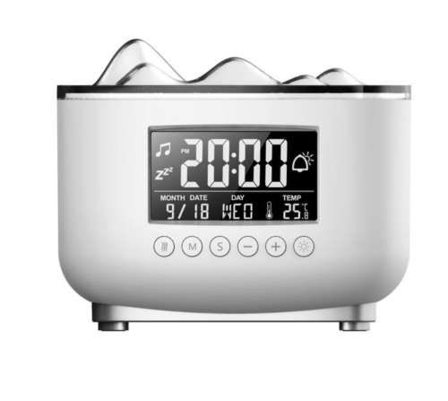 Air Humidifier Essential Oil Diffuser with Alarm Clock