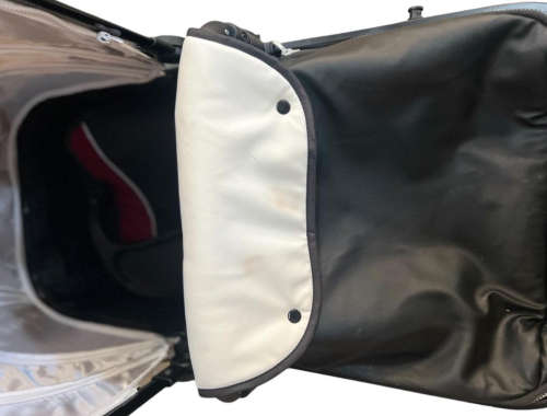 Belecoo 3 in 1 Baby Pram Stroller with Car Seat  Black & White - DISPLAY UNIT