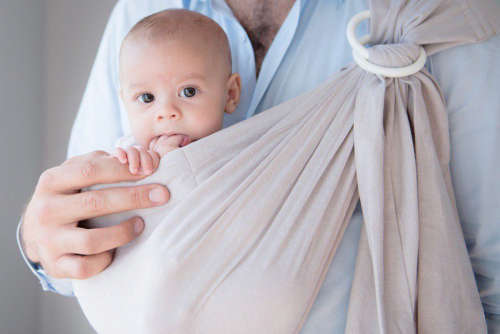 Baby Sling Carrier - GREEN OR PINK