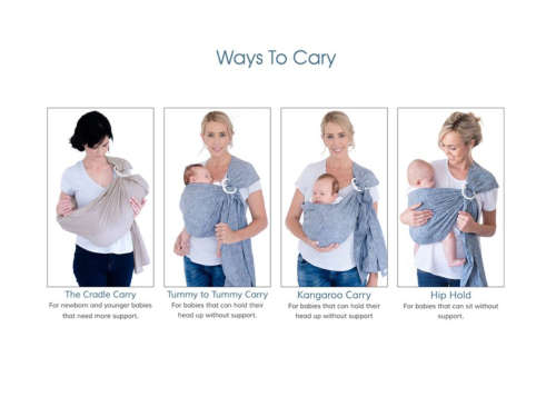 Baby Sling Carrier - GREEN OR PINK