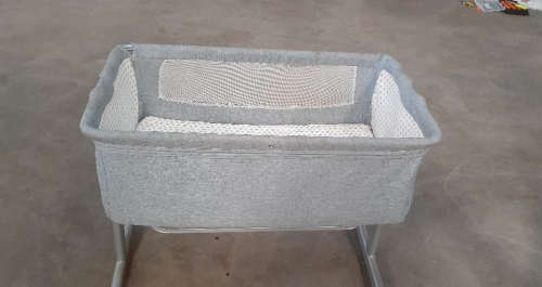 Next To Me Baby Bed Cot Co-sleeper - Grey