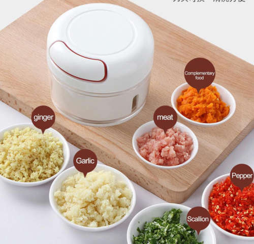 Mini Food Chopper with Attention Shape Blades