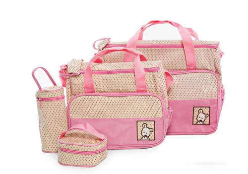 Pink Baby Changing Diaper Handbag 2 pcs only Large and Medium Bags - SEE DESCRIPTION!!!