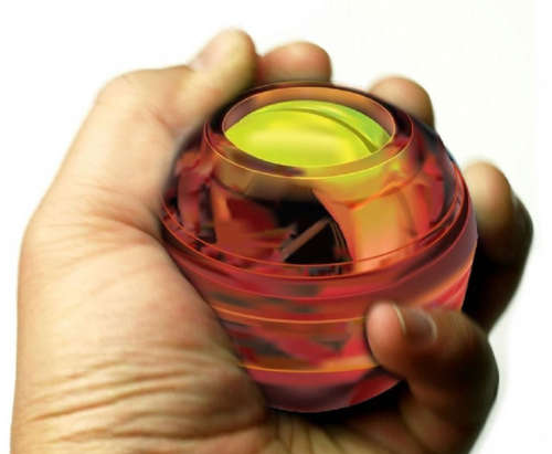 Wrist Ball Gyroscope Exerciser - Orange
