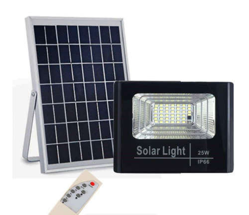 Tempest 25W Solar LED Flood Light - Outdoor