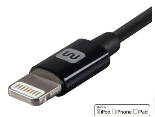 2 in 1 Lightning To 3.5mm Audio And Lightning Audio Keychain Adapter