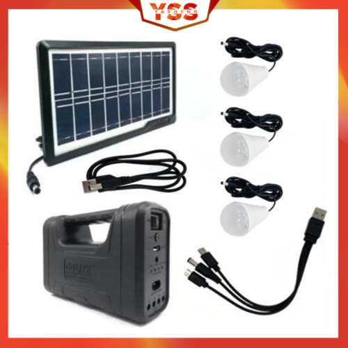 Digital Mobile Lighting Kit Solar System With Light Bulb 8017-2