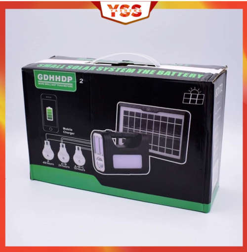 Digital Mobile Lighting Kit Solar System With Light Bulb 8017-2