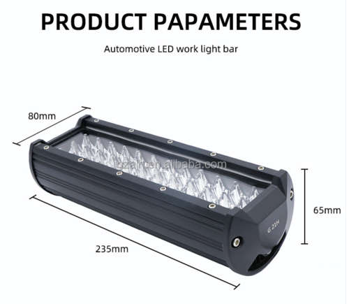 NEW Car LED Work Lights 108W Car LED Light Bar Roof Strip Spotlight For SUV, ATV, Trucks, Tractor