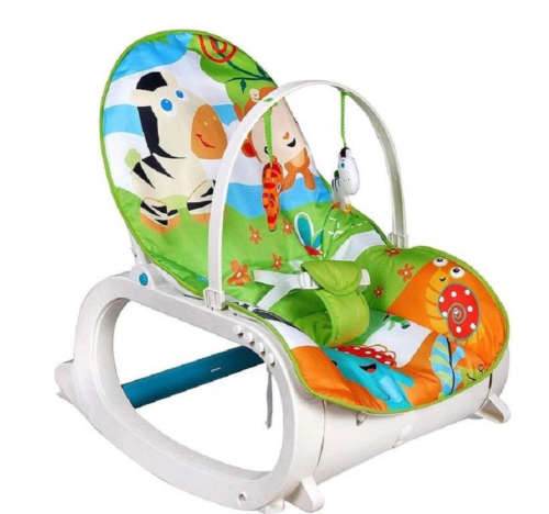 2-In-1 Baby Infant Rocker Bouncer Newborn Toddler Portable Rocker Swing