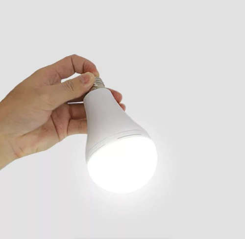 2 Pack 15W Rechargeable Bulbs Auto On with Battery For Emergency Use - B22