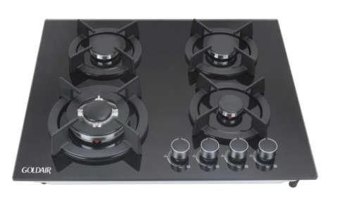 Goldair 4 burner gas glass hob. Model number GBGH-4002 SEALED BRAND NEW