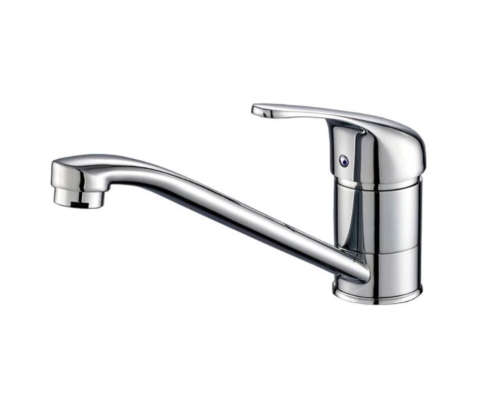 Shind Bathroom Faucet Chrome Mixer Stainless SS Pipe Rotate Water Outlet