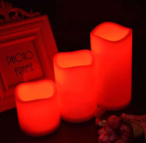 Battery Operated Flameless Candles With Remote Controller KH-18