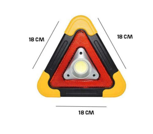 Multifunctional Emergency Triangle Safety Warning Work-Light