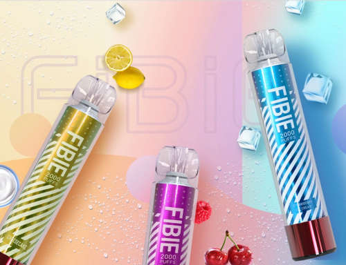 Fibie Glow 2000 Puffs Rechargeable Disposable Vape - Pink Lemon