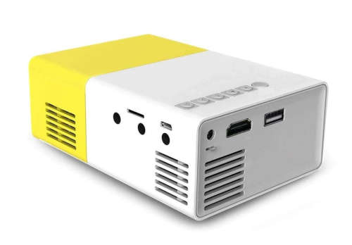 Yellow Smart Mini Led Projector