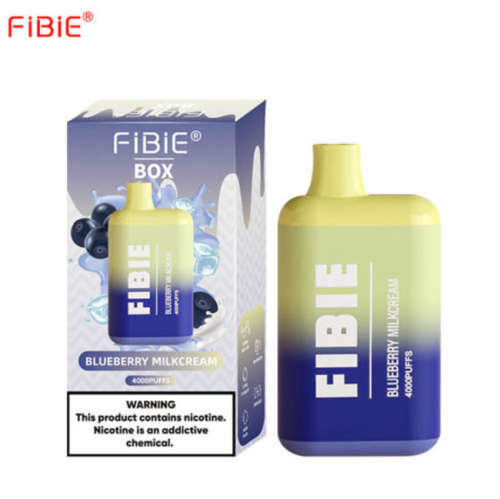 Fibie Box 4000 Blueberry Milkcream - Disposable Vape