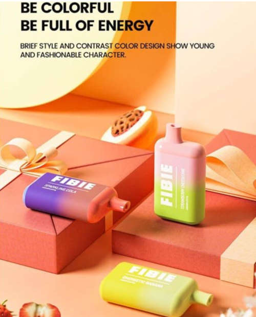 Fibie Box 4000 Blueberry Milkcream - Disposable Vape