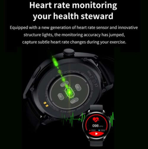 GT5 Smart Watch Men Heart Rate Blue Tooth Call Sport Tracker - Brand New Sealed