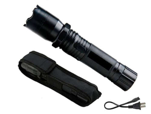 1101 Torch With Taser Strong Light Self Defence Flashlight