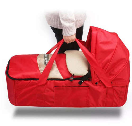 Chicco Sacca Transporter New Born Portable Soft Carry Cot - Red