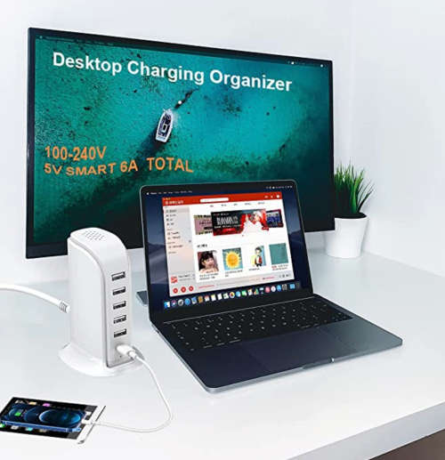 Ultra High Quality Charging Station for Multiple Devices USB Type-C