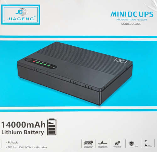 Jiageng 14000mah Portable Rechargeable Mini UPS
