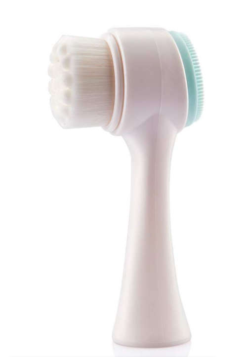 3D Double Sides Multifunctional Silicone Face Cleanser with Brush