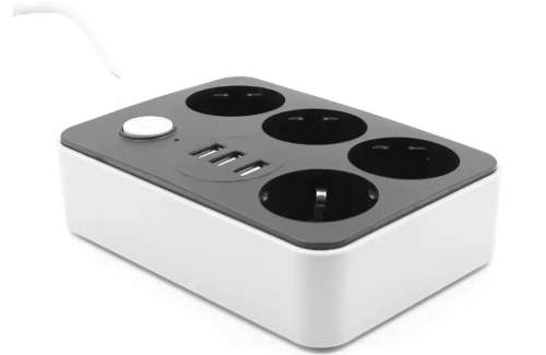 Safety Usb Input Extension 4 Socket High Quality
