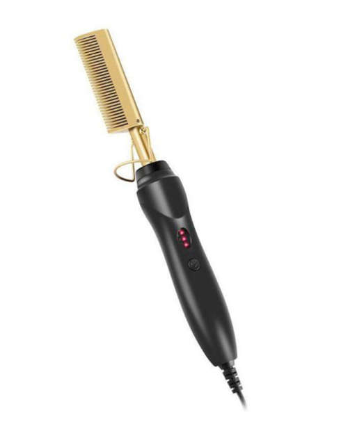 Gold Ceramic Professional Press Comb