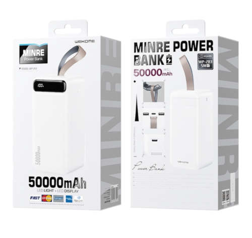 Minre 50000mAh LED Display Power Bank Sealed Brand New High Quality