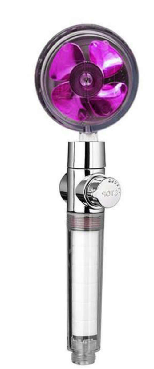 Turbo Fan Shower Mixer - Water Saving Shower Rose Head