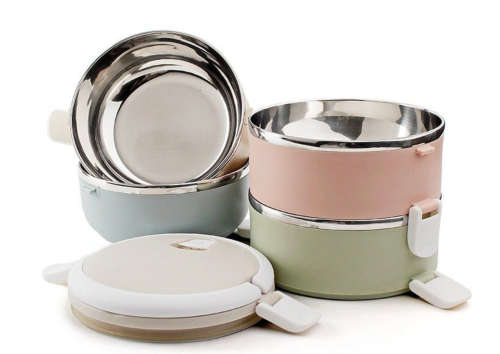 4 Layer Portable Stainless Steel Thermal Insulated Lunch Box