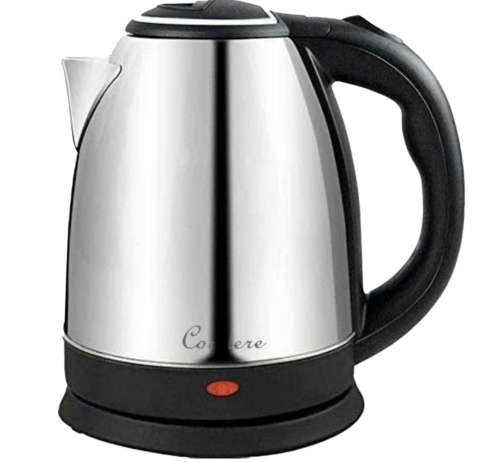 Condere Cordless Electric Kettle - Stainless Steel - Fast Boiling - 2 Liter