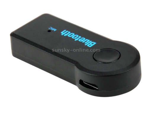 Bluetooth V3.0 Wireless Stereo Audio Receiver 3.5mm Handsfree Car AUX