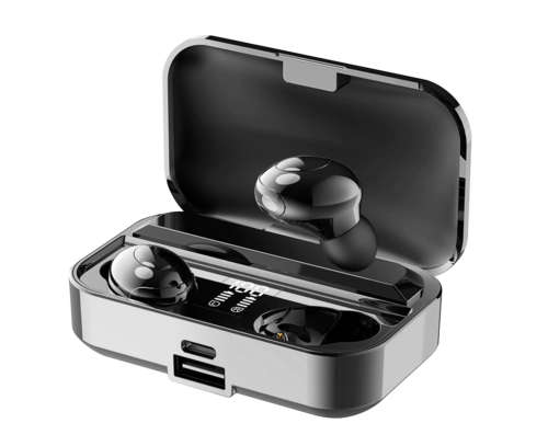 LB-9 Earphones In-ear stereo sports waterproof earbuds with Microphone