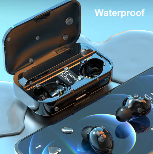 LB-9 Earphones In-ear stereo sports waterproof earbuds with Microphone