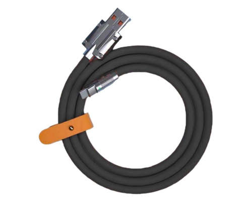 Premium Quality Heavy Duty: 120w 6a Super Fast Charge USB to Micro-USB Liquid Silicone Cable