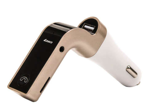 G7 Bluetooth Car Charger G7 with MP3 - Gold & Black