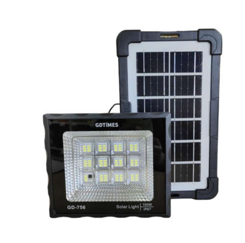 GD times 200w Solar Flood Light Gd-757 Waterproof IP67