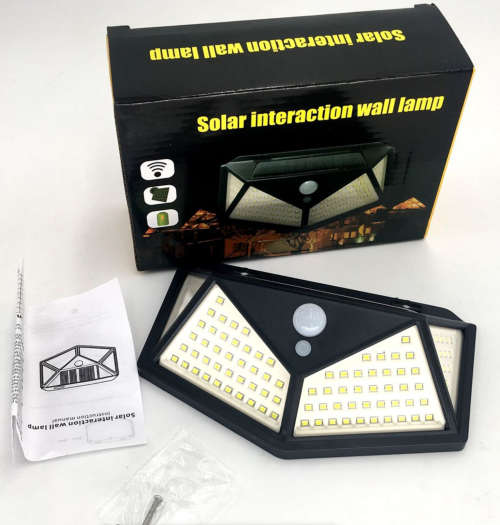 100 LED Solar Interaction Wall Lamp