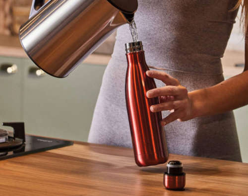 Double Wall Hot And Cold 500ML Stainless Steel Water Bottle High Quality