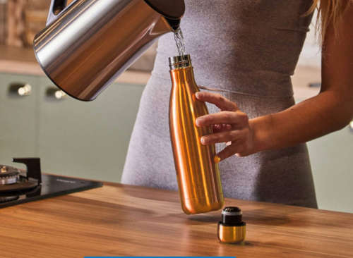 Double Wall Hot And Cold 500ML Stainless Steel Water Bottle High Quality