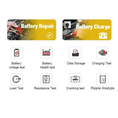 KONNWEI KW510 Car Battery, Charger, Repair Test Equipment 3in1